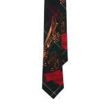 Wool Challis Graphic Tie