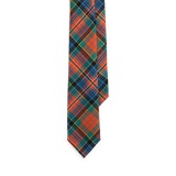 Plaid Wool Tie