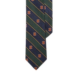 Striped Silk Repp Club Tie