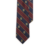 Striped Silk Repp Club Tie