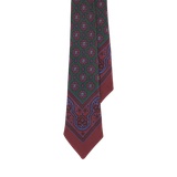 Vintage-Inspired Silk Foulard Tie