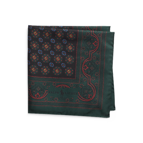 폴로 랄프로렌 Silk Foulard Pocket Square