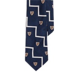 Zigzag Silk Repp Club Tie