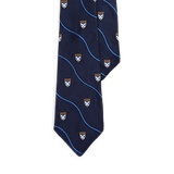 Vintage-Inspired Silk Repp Club Tie