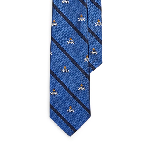 폴로 랄프로렌 Striped Silk Repp Club Tie