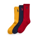 Big Pony Crew Sock 3-Pack