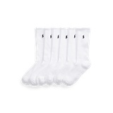 Cotton-Blend Crew Sock 6-Pack