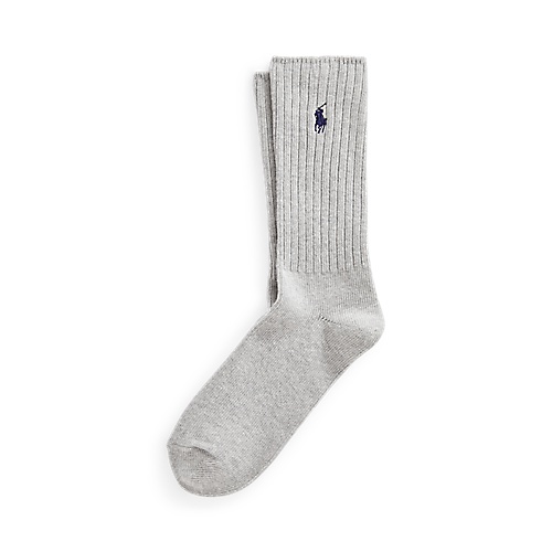 폴로 랄프로렌 Signature Pony Cotton-Blend Crew Socks