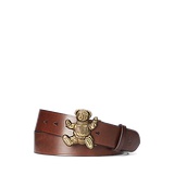 Polo Bear Leather Belt