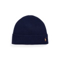 Rib-Knit Wool-Cashmere Beanie