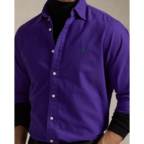 폴로 랄프로렌 Classic Fit Garment-Dyed Oxford Shirt - All Fits