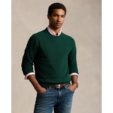 Textured Cotton Crewneck Sweater