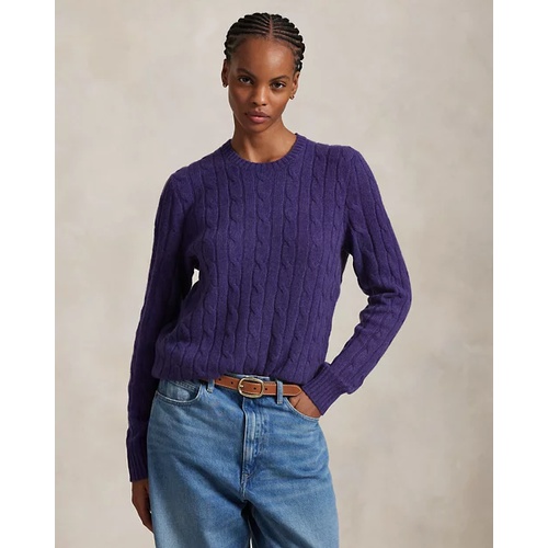 폴로 랄프로렌 The Iconic Cable-Knit Cashmere Sweater