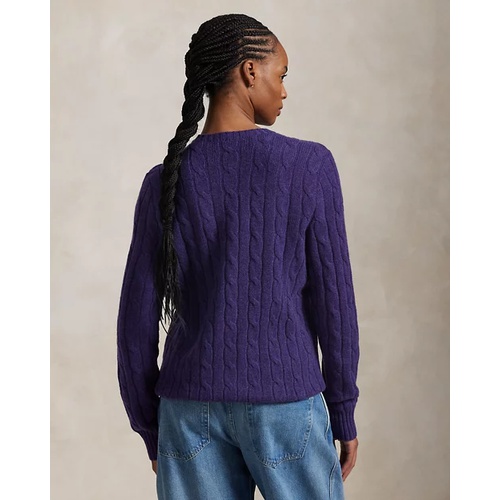 폴로 랄프로렌 The Iconic Cable-Knit Cashmere Sweater