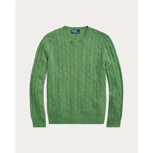 폴로 랄프로렌 The Iconic Cable-Knit Cashmere Sweater