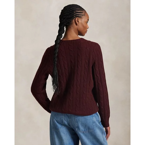 폴로 랄프로렌 The Iconic Cable-Knit Cashmere Sweater