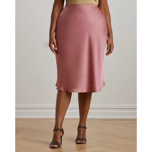 폴로 랄프로렌 Satin Charmeuse Midi Skirt