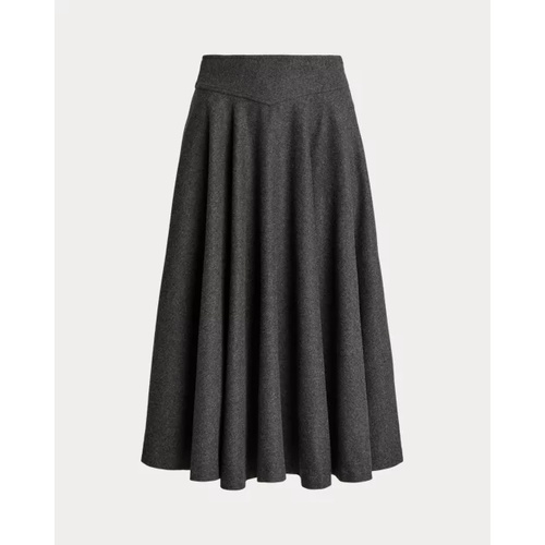 폴로 랄프로렌 Jennine Wool Flannel Skirt