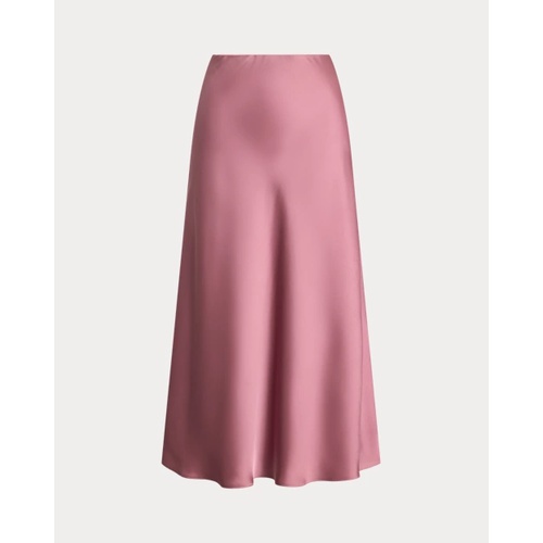 폴로 랄프로렌 Satin Charmeuse Midi Skirt