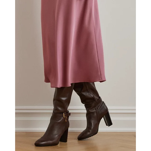 폴로 랄프로렌 Satin Charmeuse Midi Skirt