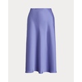 Satin Charmeuse Midi Skirt