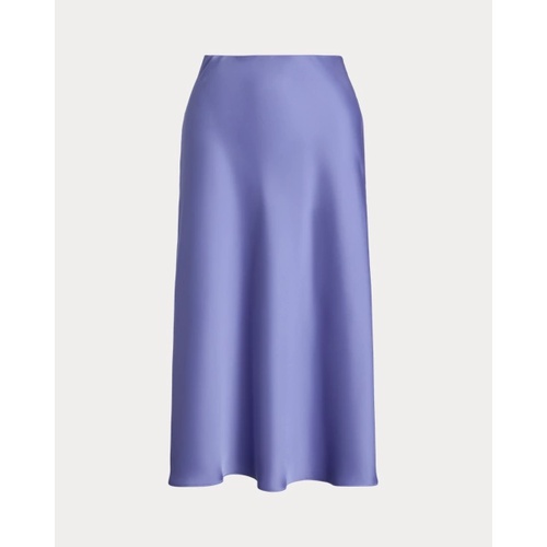 폴로 랄프로렌 Satin Charmeuse Midi Skirt