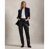 Lambskin Relaxed Straight Pant