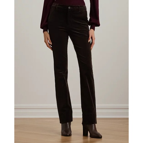 폴로 랄프로렌 High-Rise Corduroy Boot Trouser