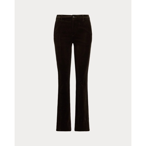 폴로 랄프로렌 High-Rise Corduroy Boot Trouser