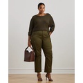 Cotton Sateen Cargo Pant