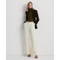 Double-Faced Georgette Wide-Leg Pant