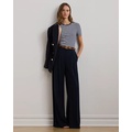 Double-Faced Georgette Wide-Leg Pant