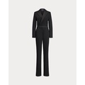 Tenney Wool Gabardine Tuxedo Jumpsuit