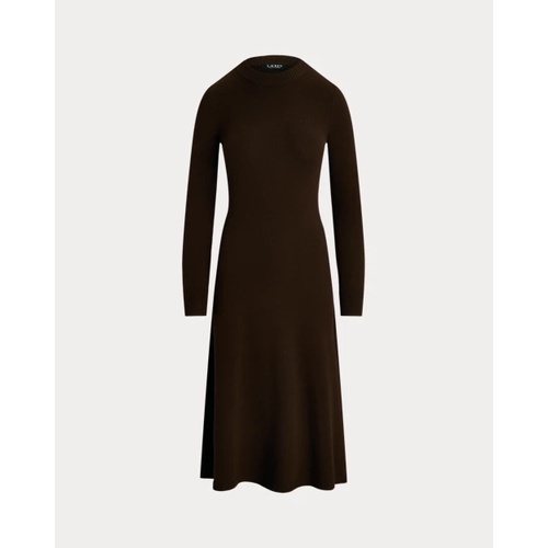 폴로 랄프로렌 Wool-Blend Long-Sleeve Sweater Dress