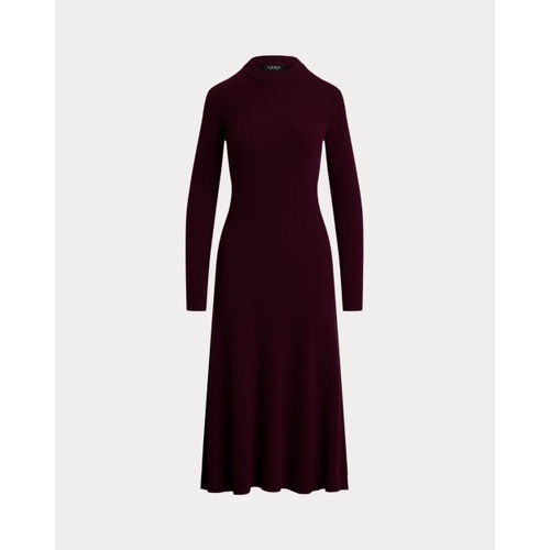 폴로 랄프로렌 Wool-Blend Long-Sleeve Sweater Dress