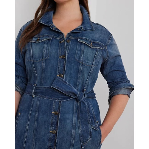 폴로 랄프로렌 Belted Denim Shirtdress