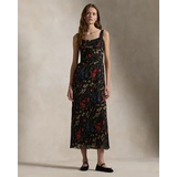 Floral Corset Chiffon Maxidress