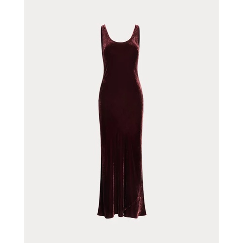 폴로 랄프로렌 Velvet Scoopneck Tank Dress