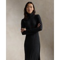 Wool-Blend Turtleneck Dress