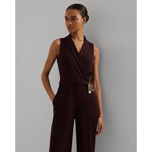 폴로 랄프로렌 Chain-Trim Stretch Jersey Jumpsuit