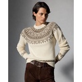 Hand-Knit Cashmere-Blend Sweater