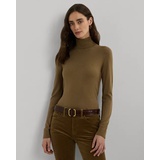 Silk-Blend Turtleneck Sweater