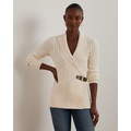 Buckled Cotton Sweater