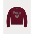 Logo Crest Wool Crewneck Sweater