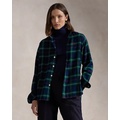 Relaxed Fit Plaid Cotton Shirt