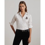 Classic Fit Beaded-Crest Shirt