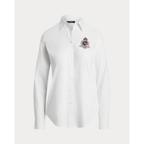 폴로 랄프로렌 Classic Fit Beaded-Crest Shirt