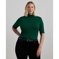 Stretch Jersey Turtleneck