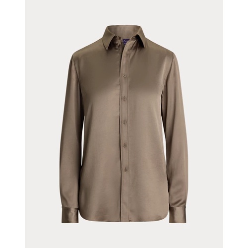 폴로 랄프로렌 Kyle Relaxed Fit Stretch Charmeuse Shirt