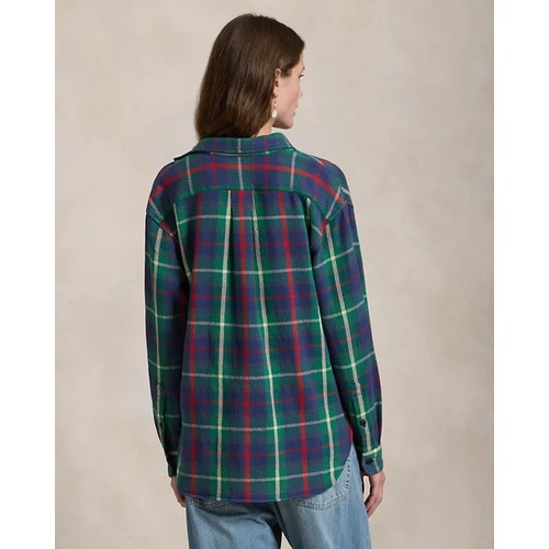 폴로 랄프로렌 Relaxed Fit Plaid Cotton Shirt